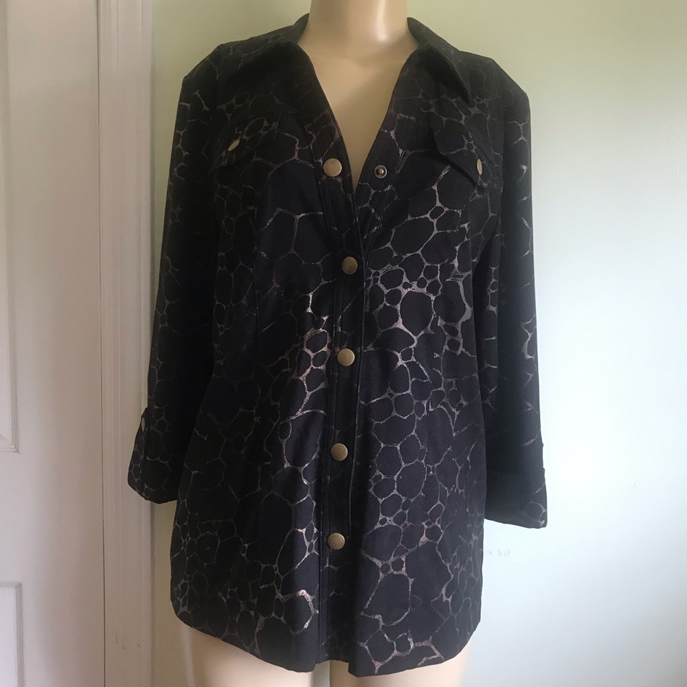 JM Collection 💛Stylish casual bouton down blouse
